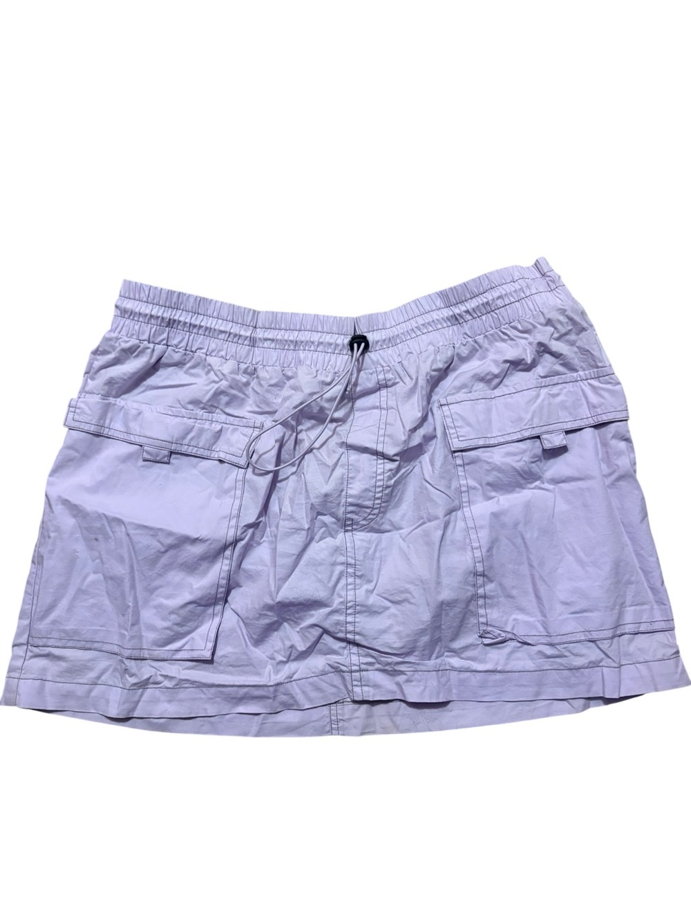 wild fable Lilac Elastic Waist Mini Skirt